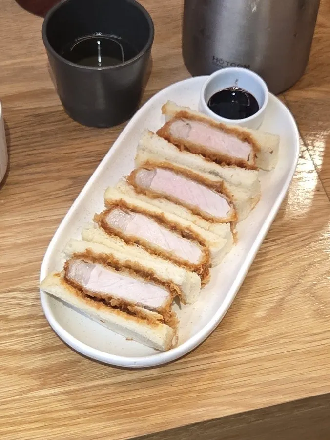 Soft fried egg placed on top of the rice