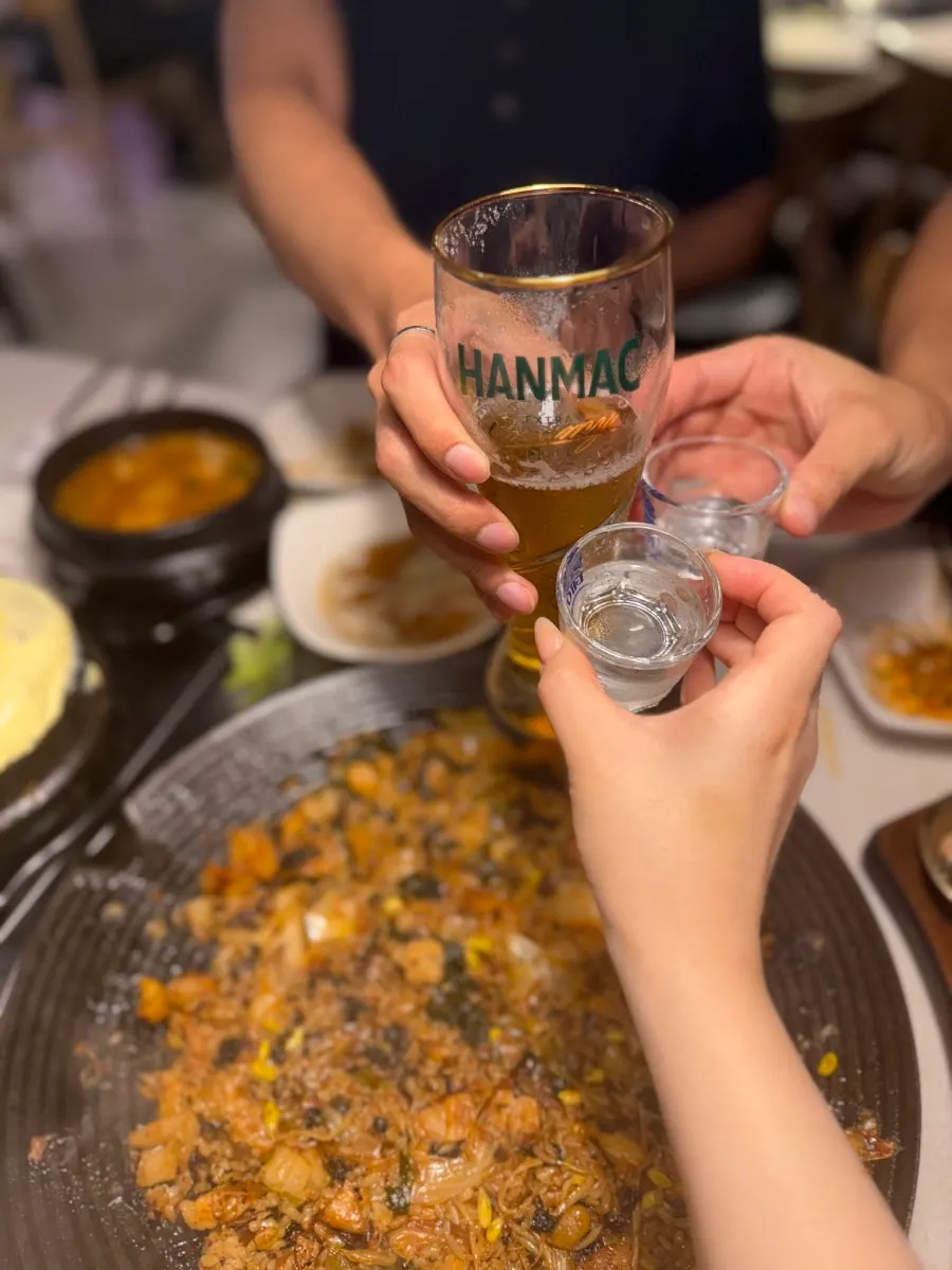 얼큰 된장찌개와 폭탄치즈계란찜