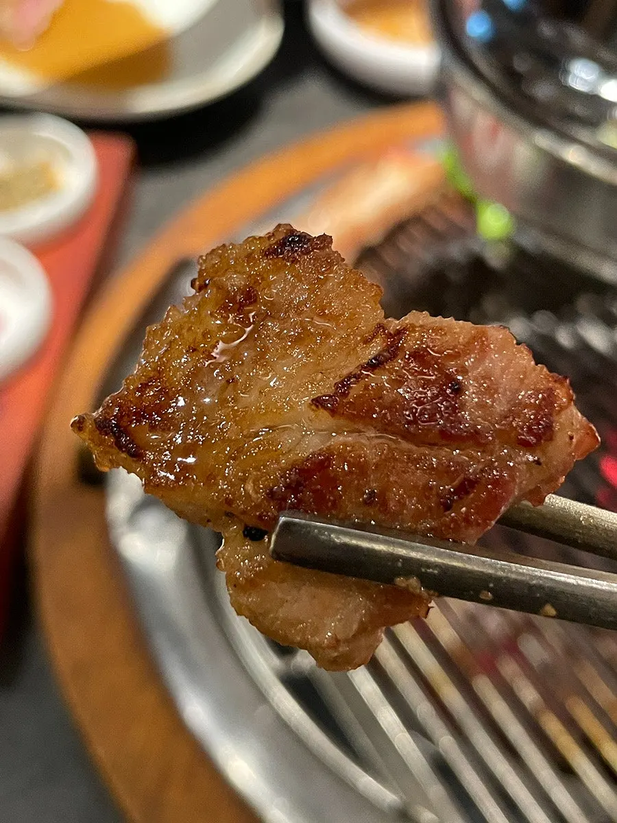 보리새우가 들어간 된장찌개