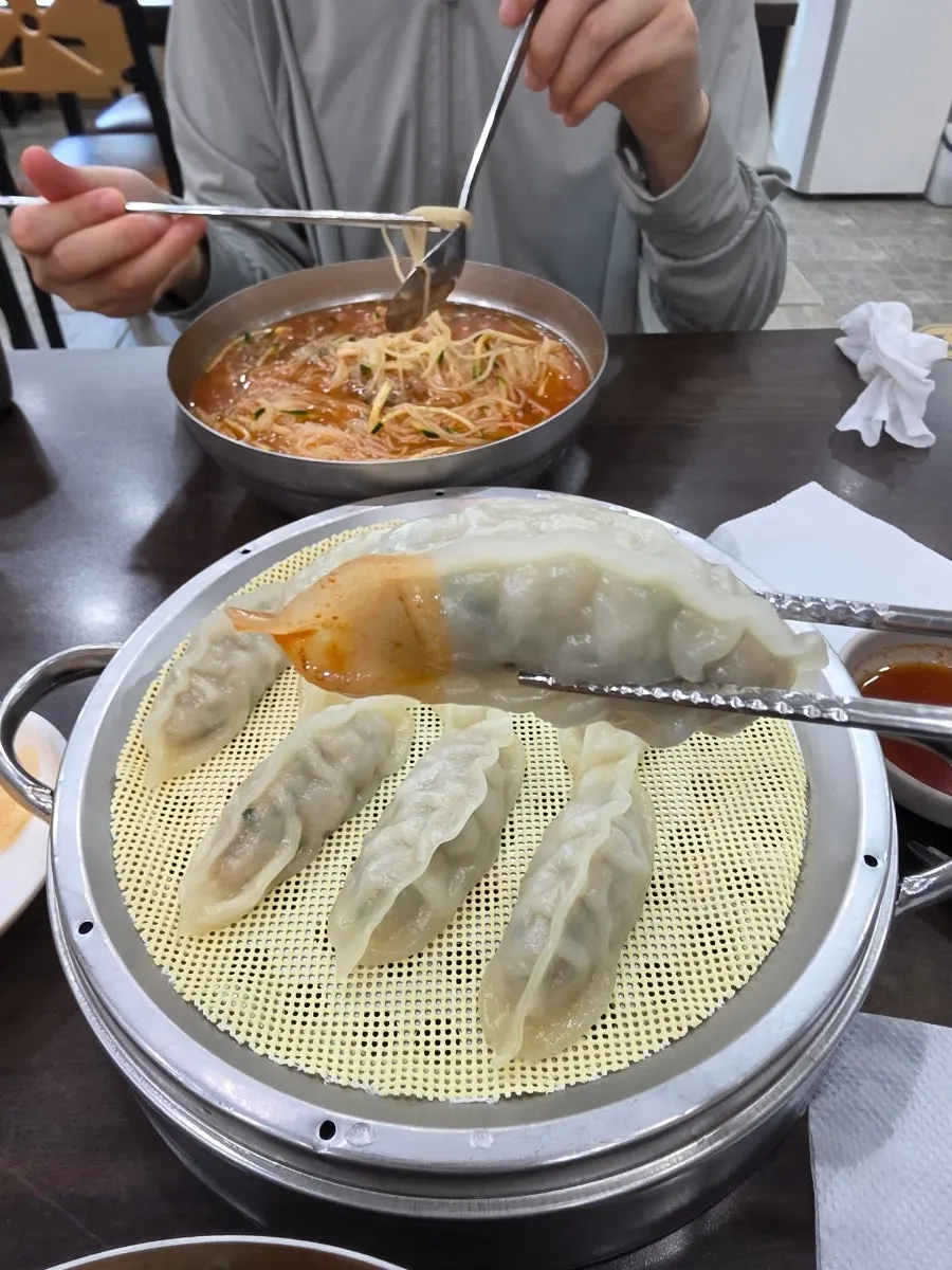 함께 주문한 서면밀면 만두