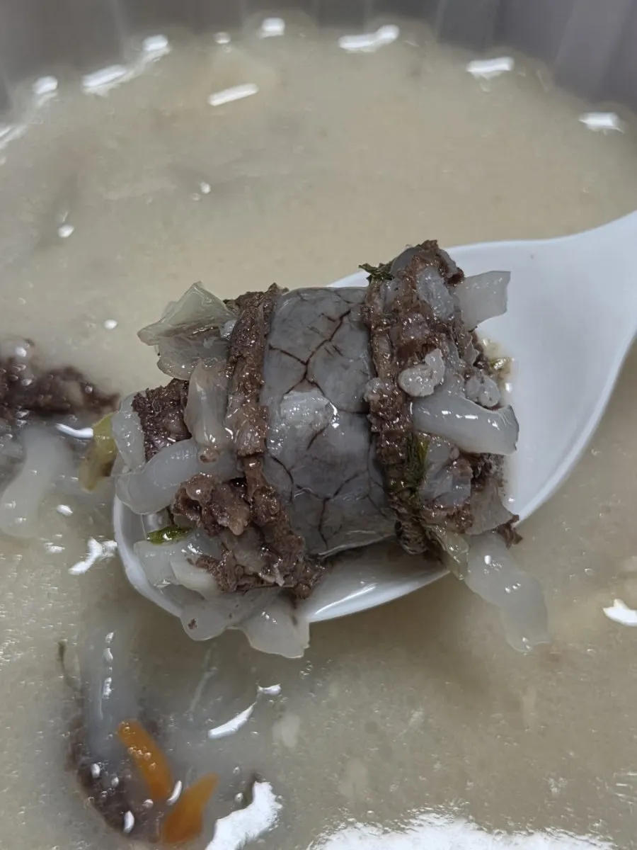 순대국밥 건더기 클로즈업