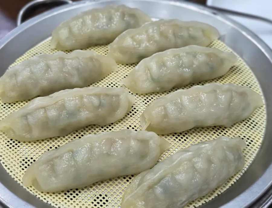 Một đĩa mandu tại Seomyeon Milmyeon