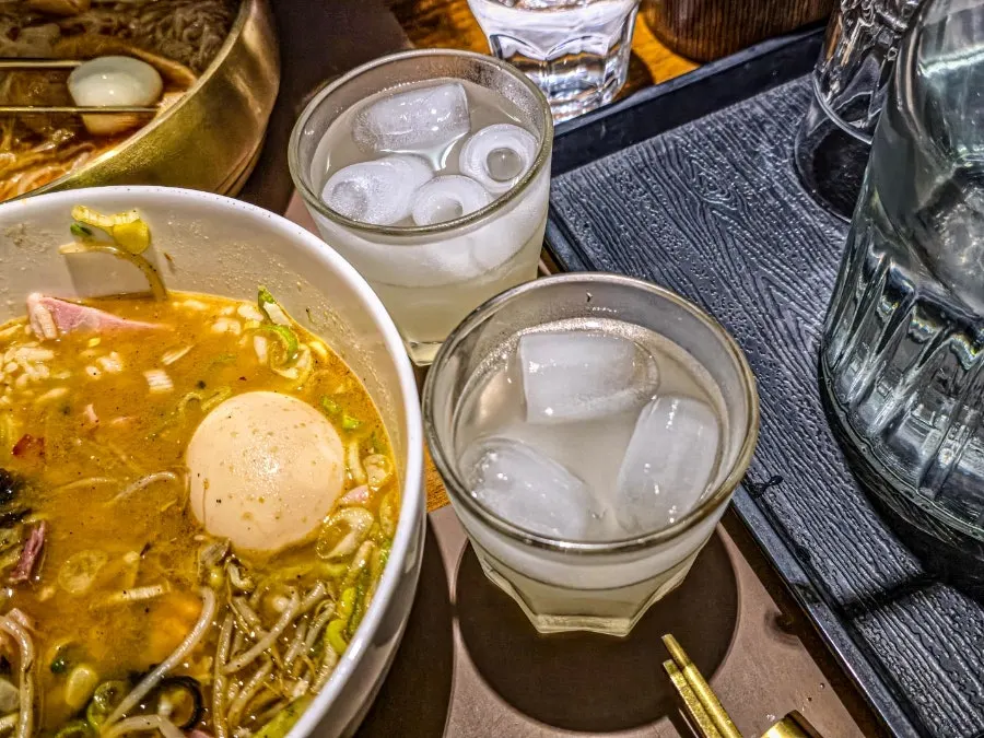 Sikhye served for dessert