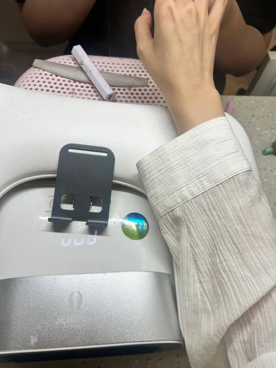 가을맞이 누드톤 젤네일 완성 손