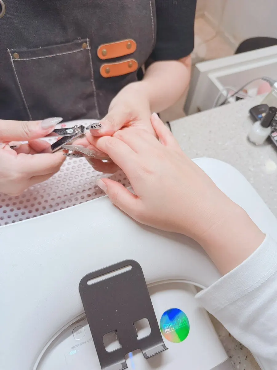 네일팁 연장 디자인 샘플