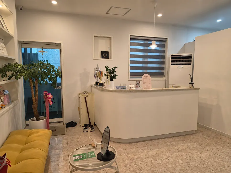 Interior space at Jsu Beauty