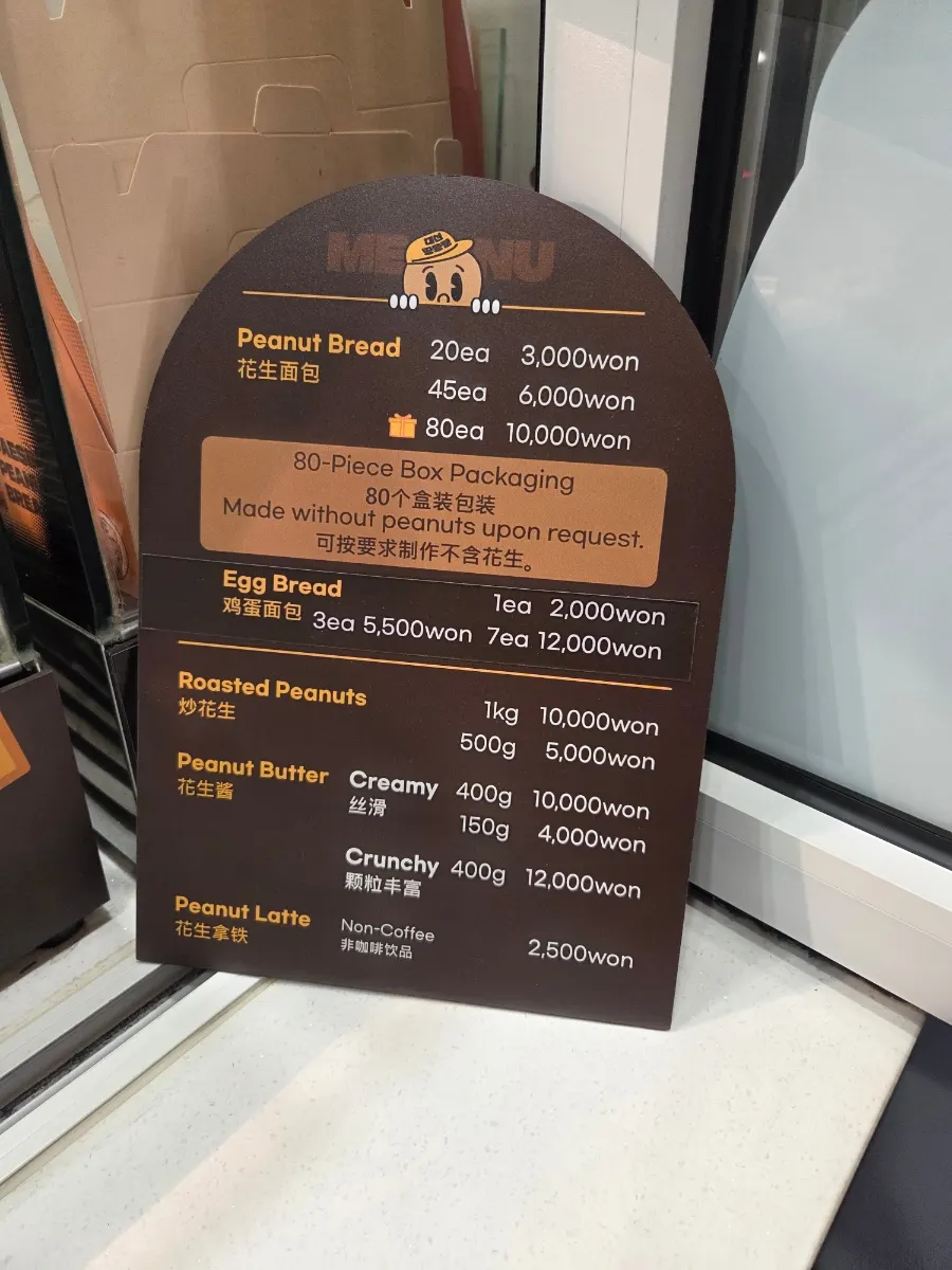 Daeshin Peanut Bread shop location near Seomyeon Station