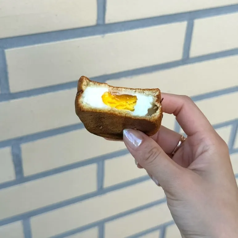 Peanut bread packed in a bag