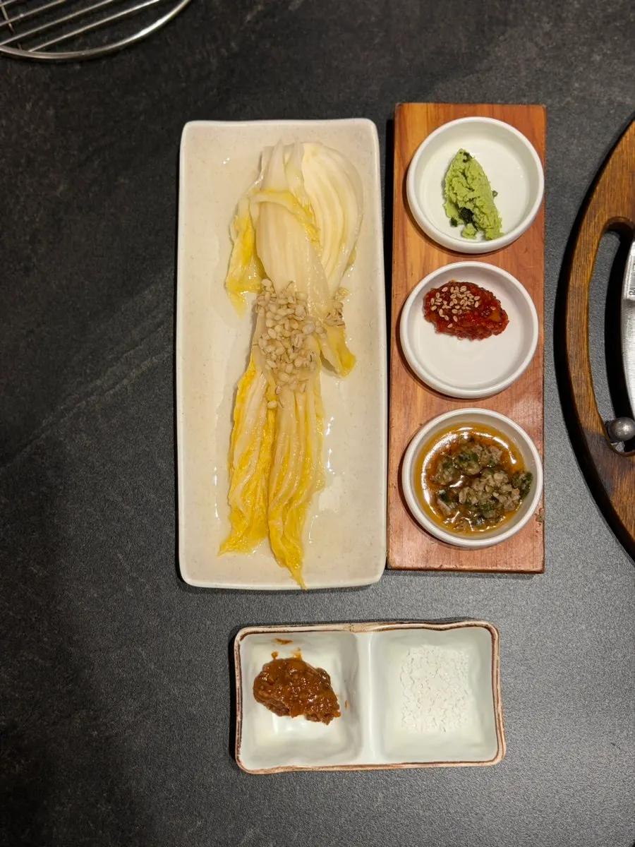 Guarniciones para acompañar el galbi de cerdo