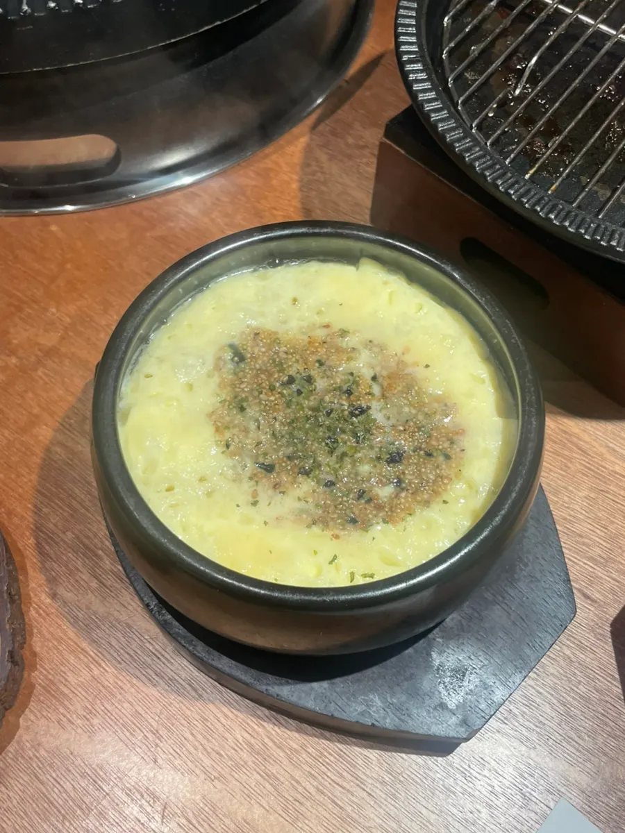 Fluffy steamed egg