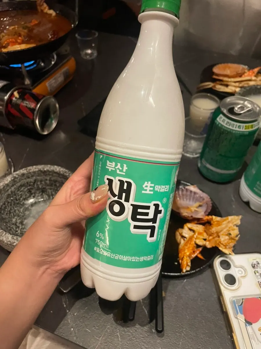 Hangover-relief jelly given by a staff member