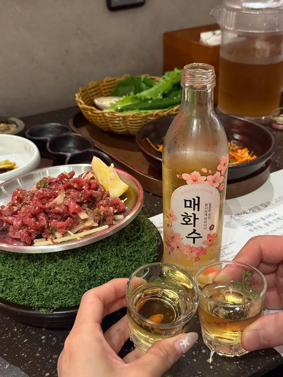 안민 부산점 고기와 반찬 한 상