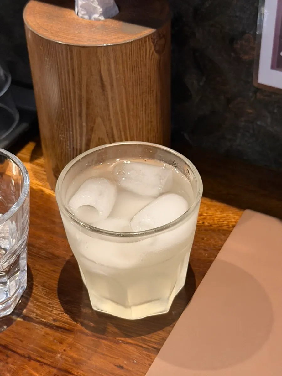 Sikhye served as a palate cleanser after the meal