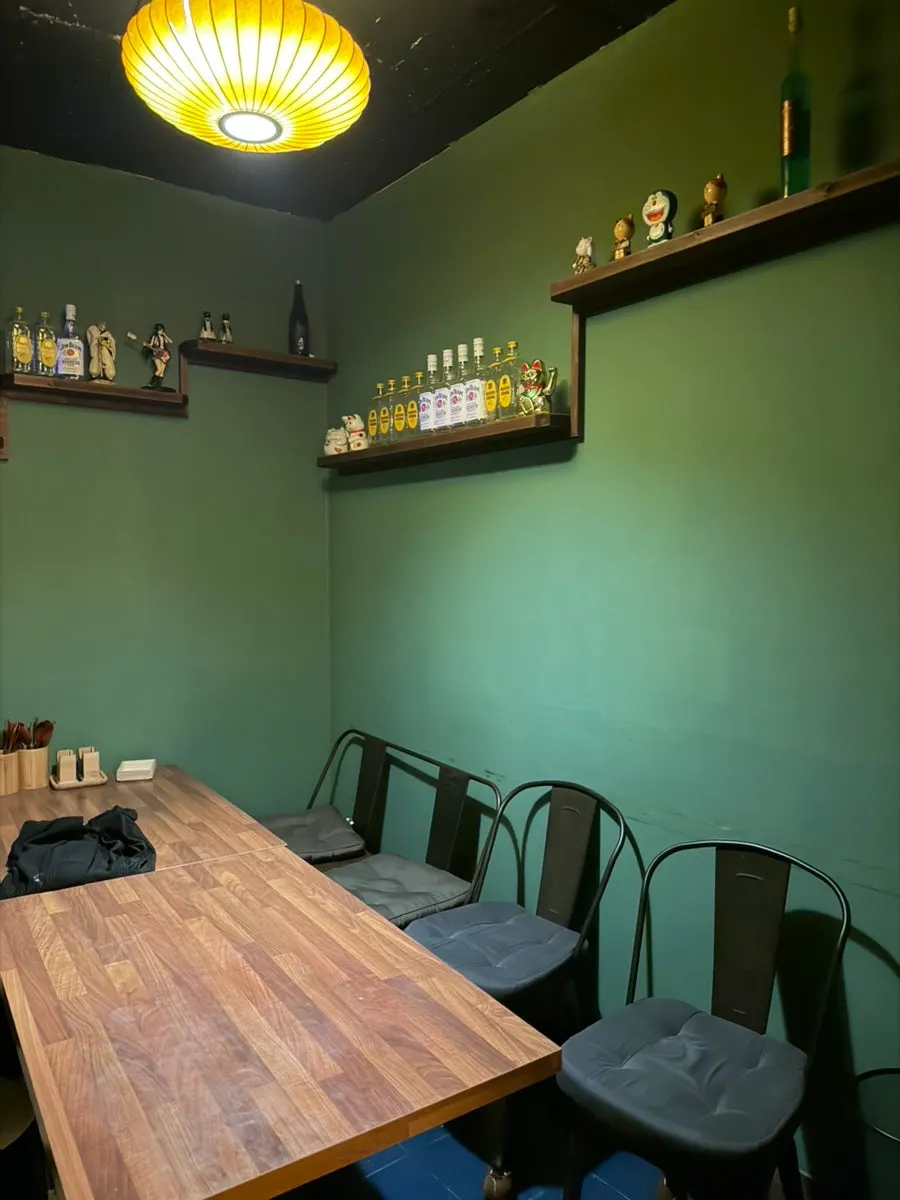 Asientos tipo sala privada para tomar algo tranquilo