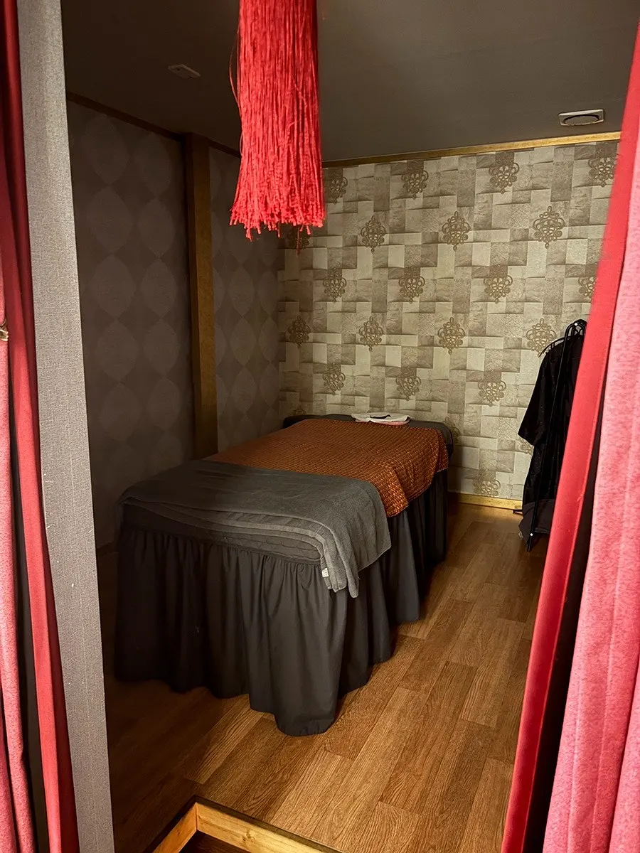 Interior design of the Thai massage shop