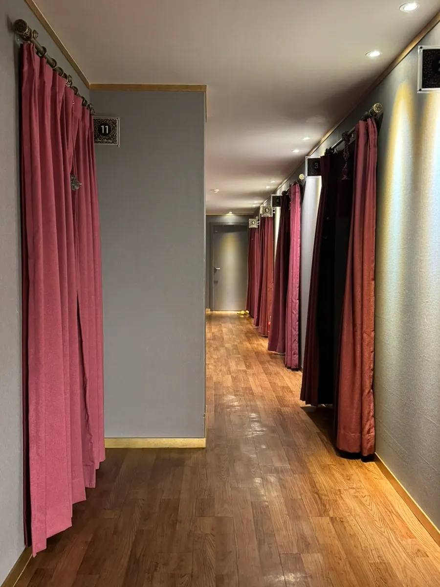 Comfortable indoor hallway