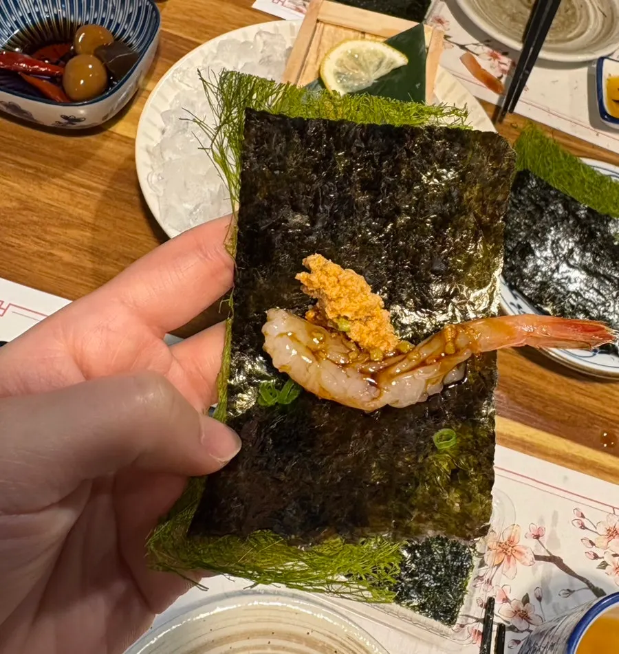 서비스로 받은 안키모와 단새우