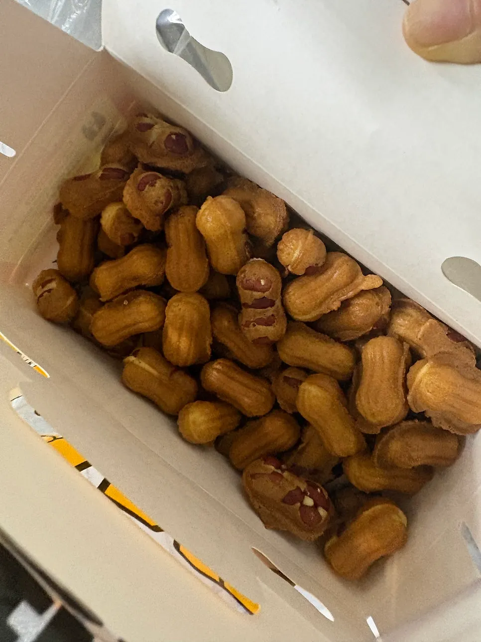 Peanut breads to share with several people