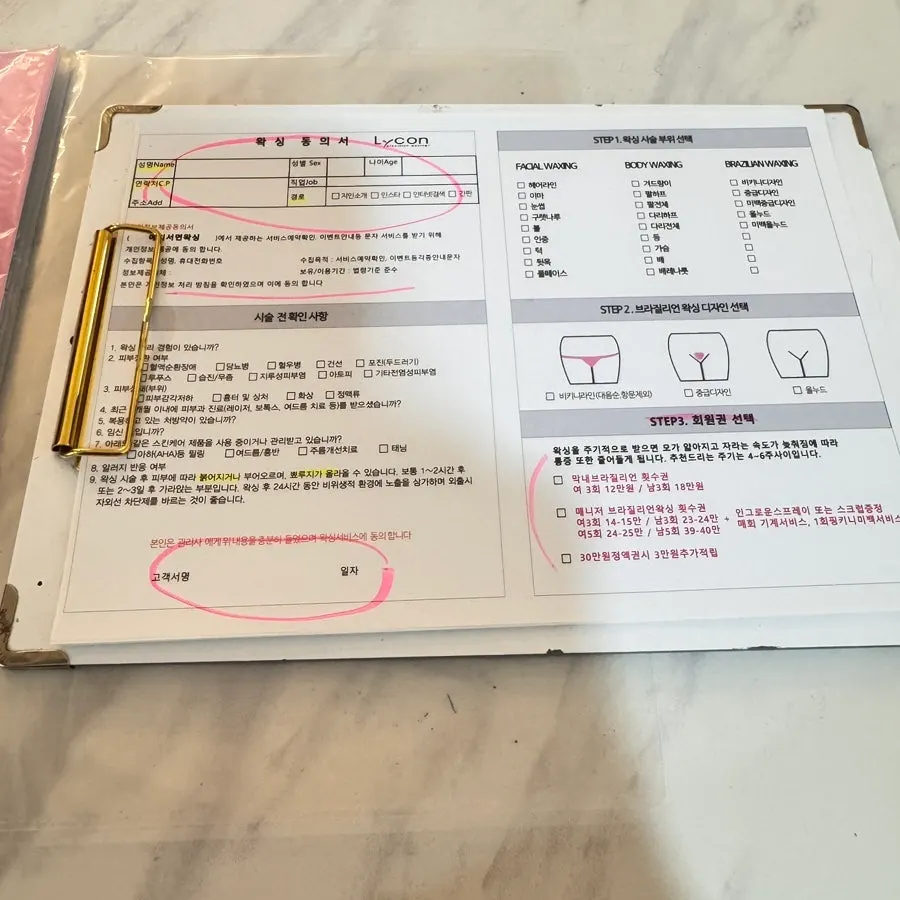 Guide materials for the TNT arm care consultation