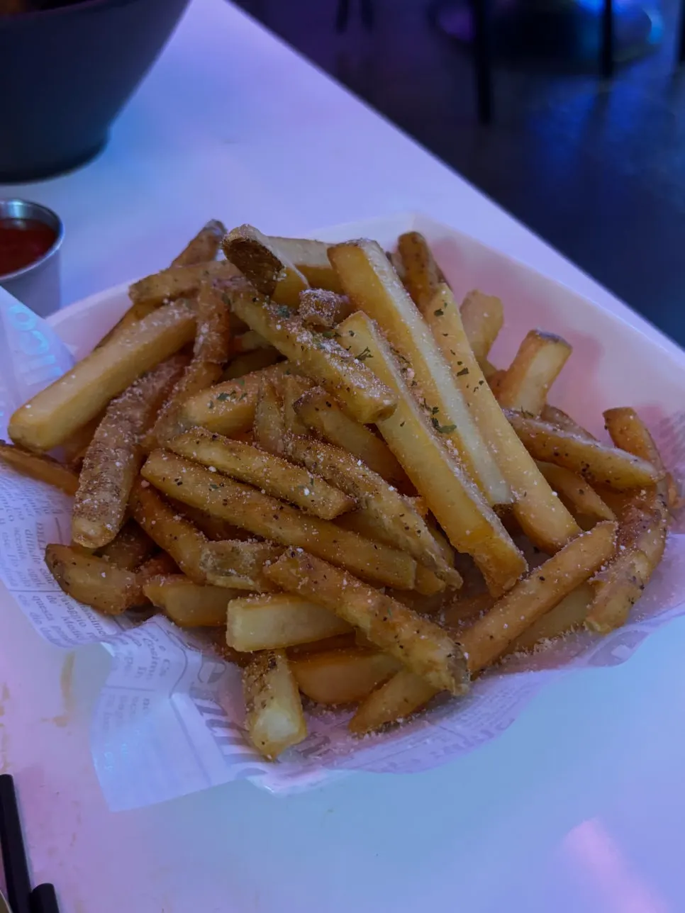 Honey butter Cajun fries