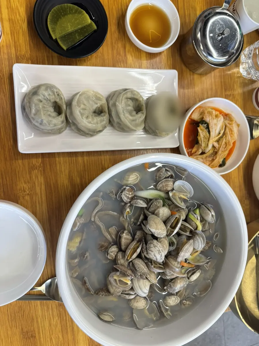 Table set up for two