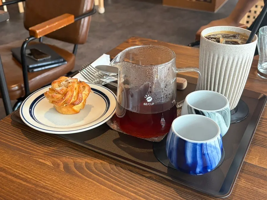 Coffee menu at Mudeungdowon