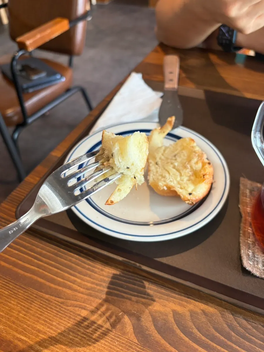 Hand-drip coffee and cardamom bun menu