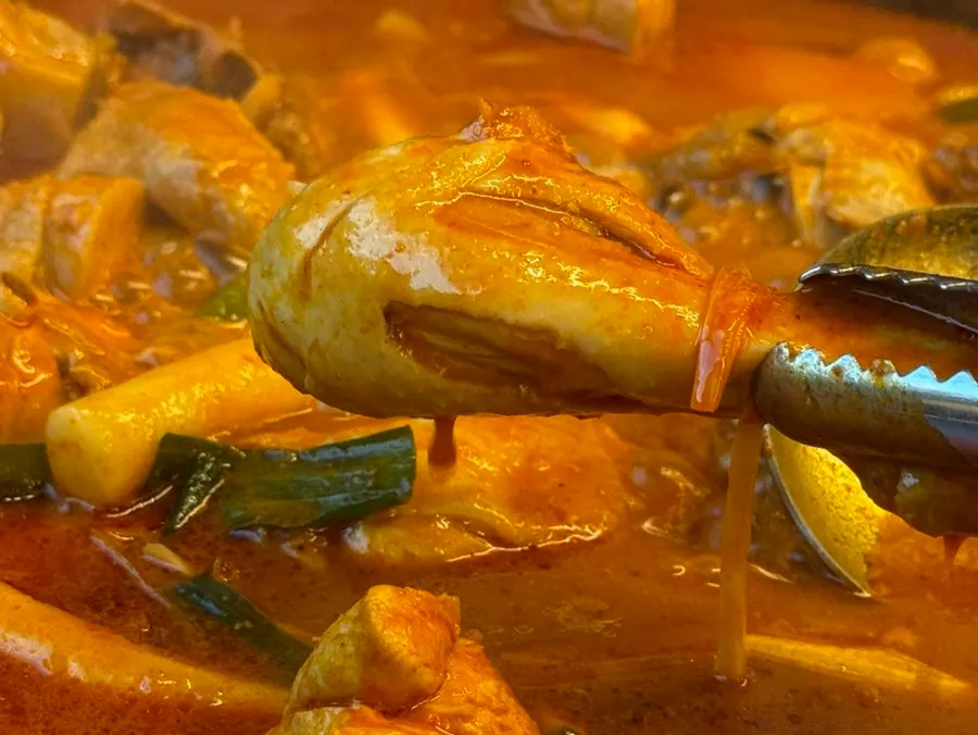 Dakdoritang with reduced broth