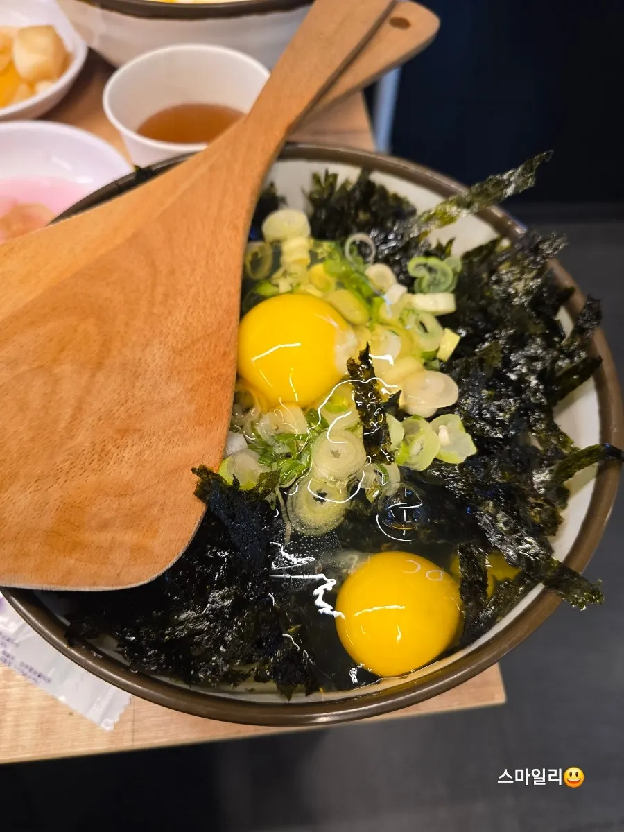 Ingredients ready for self-fried rice