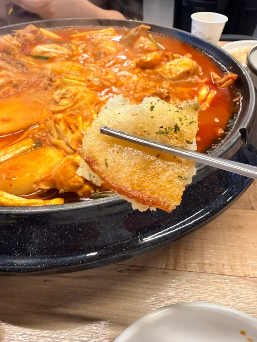 Crispy potato pancake from Sottture