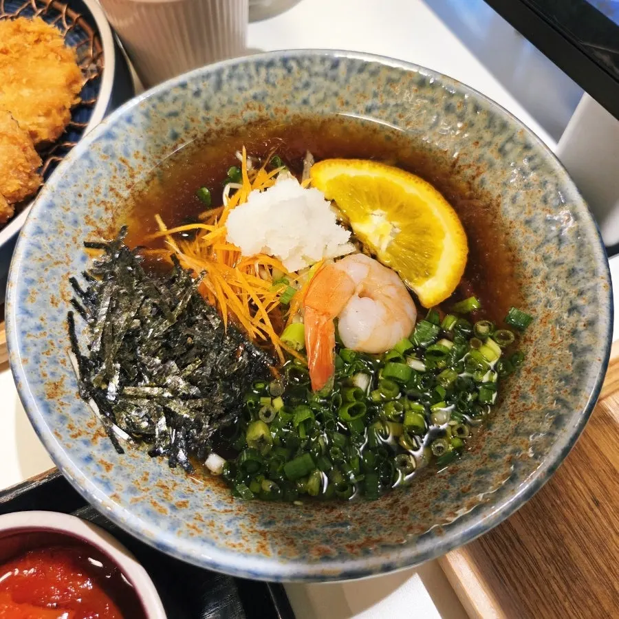 사이드로 추가한 꼬마 냉모밀