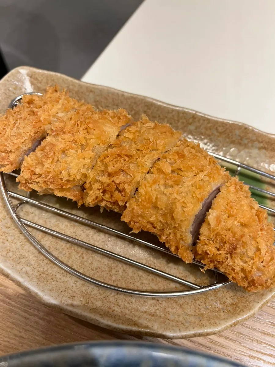 냉모밀정식에 나온 안심카츠