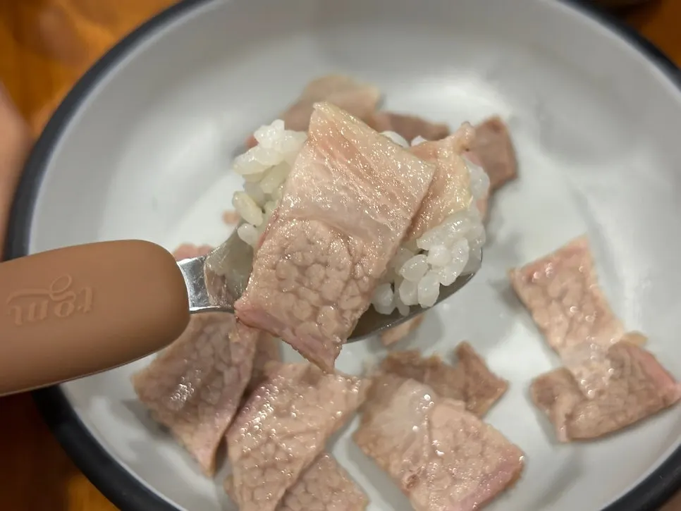 셀프바에서 가져온 공깃밥