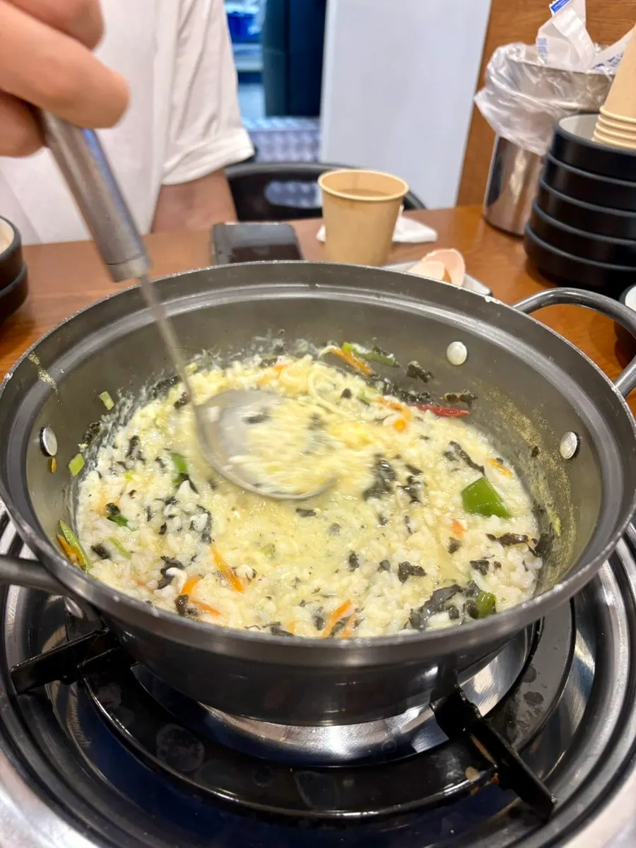 DIY fried rice with an added raw egg