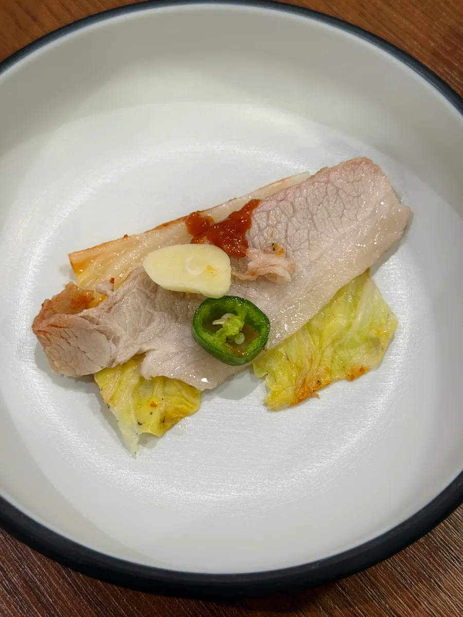 Bossam kimchi and dried radish combo