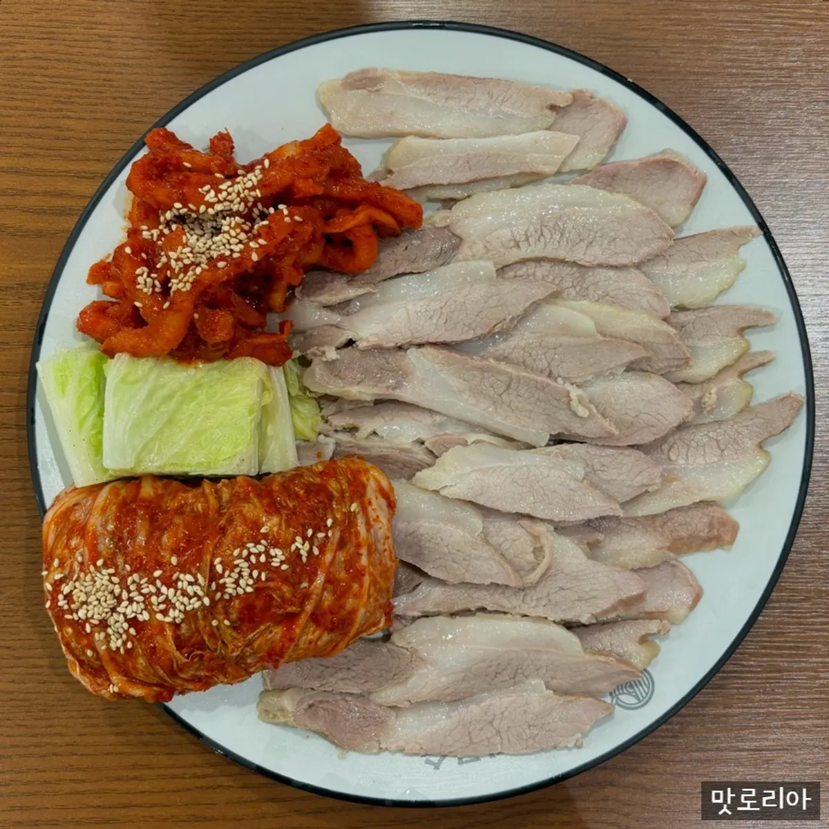 가브리살보쌈 소짜 한상