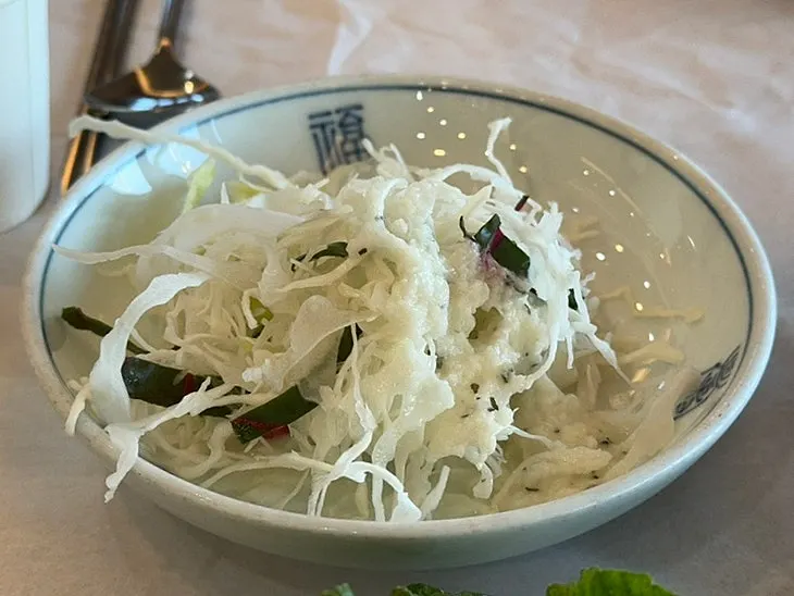 Salad and leafy greens for wraps