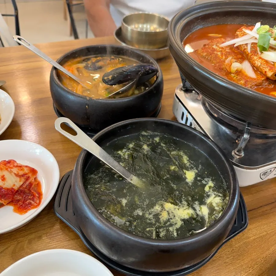 Soy-marinated crab side dish at a Seongsan restaurant