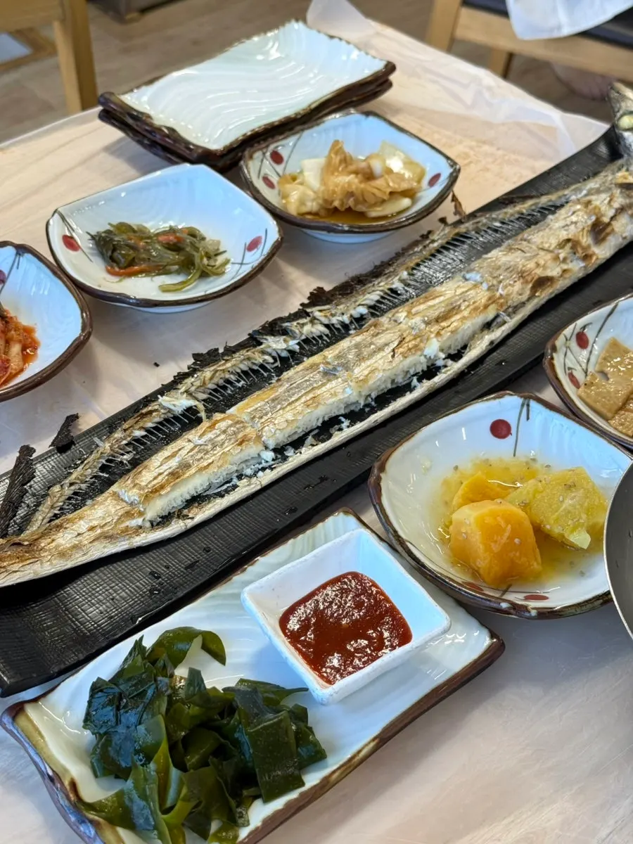 직원이 가시를 발라준 통갈치구이