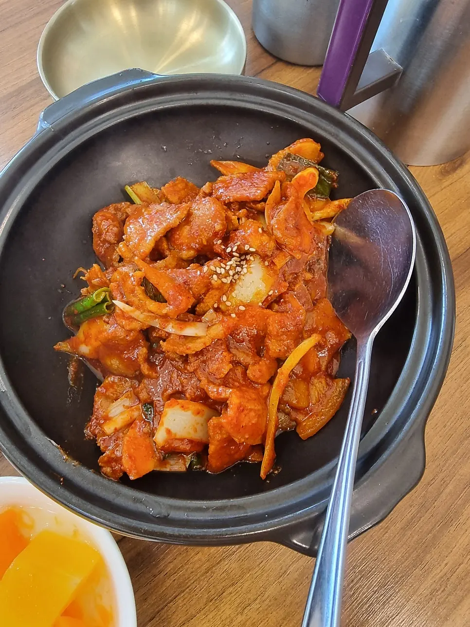 A full Jeju meal from the D Set