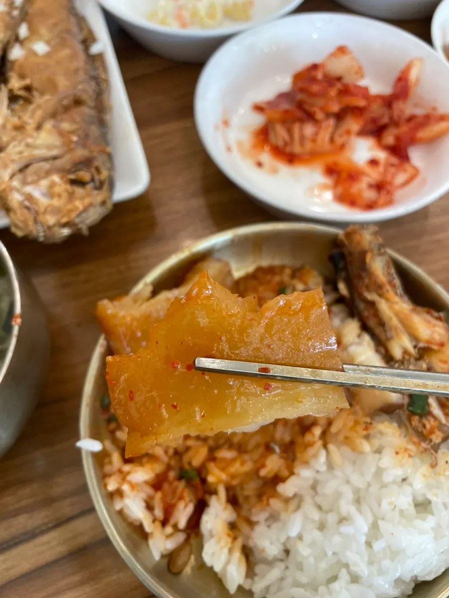 성게미역국 선택 메뉴 사진