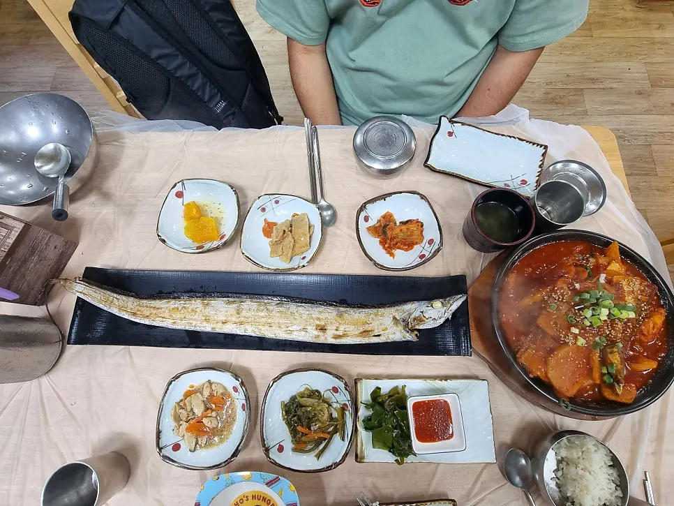 바다풍경조림 2인분 상차림