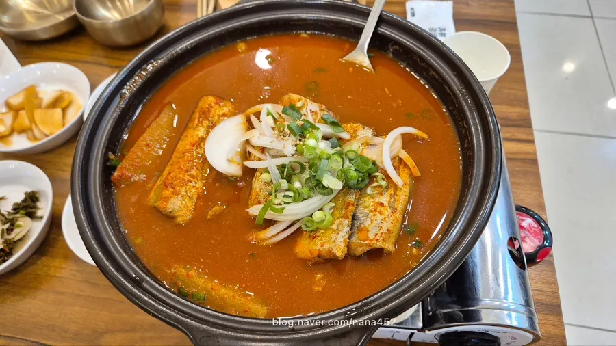 부드러운 갈치조림 식사 사진