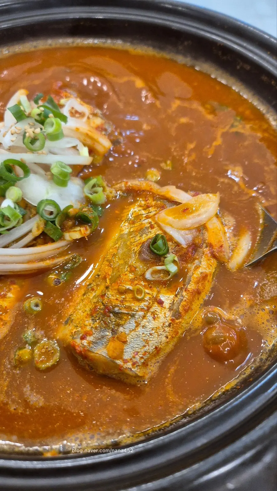 큼직한 무가 들어간 갈치조림 사진