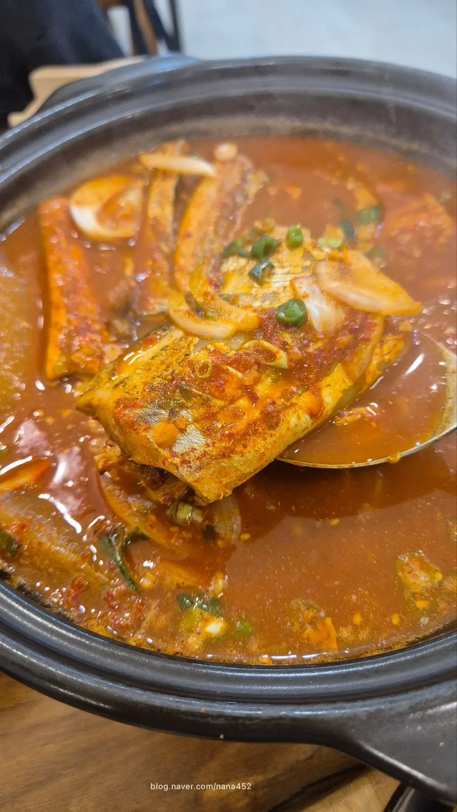 칼칼한 국물의 갈치조림 사진