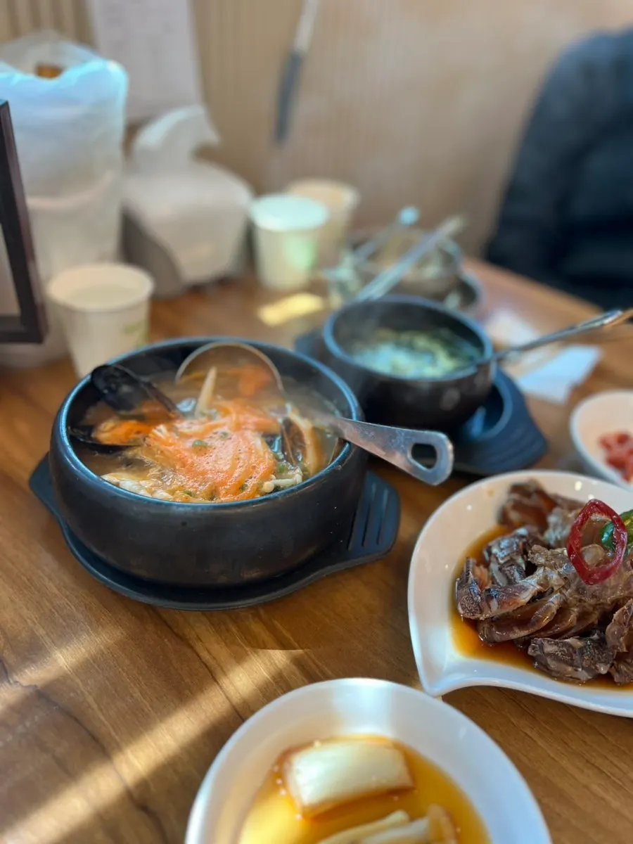 옥돔구이 속살을 발라낸 모습