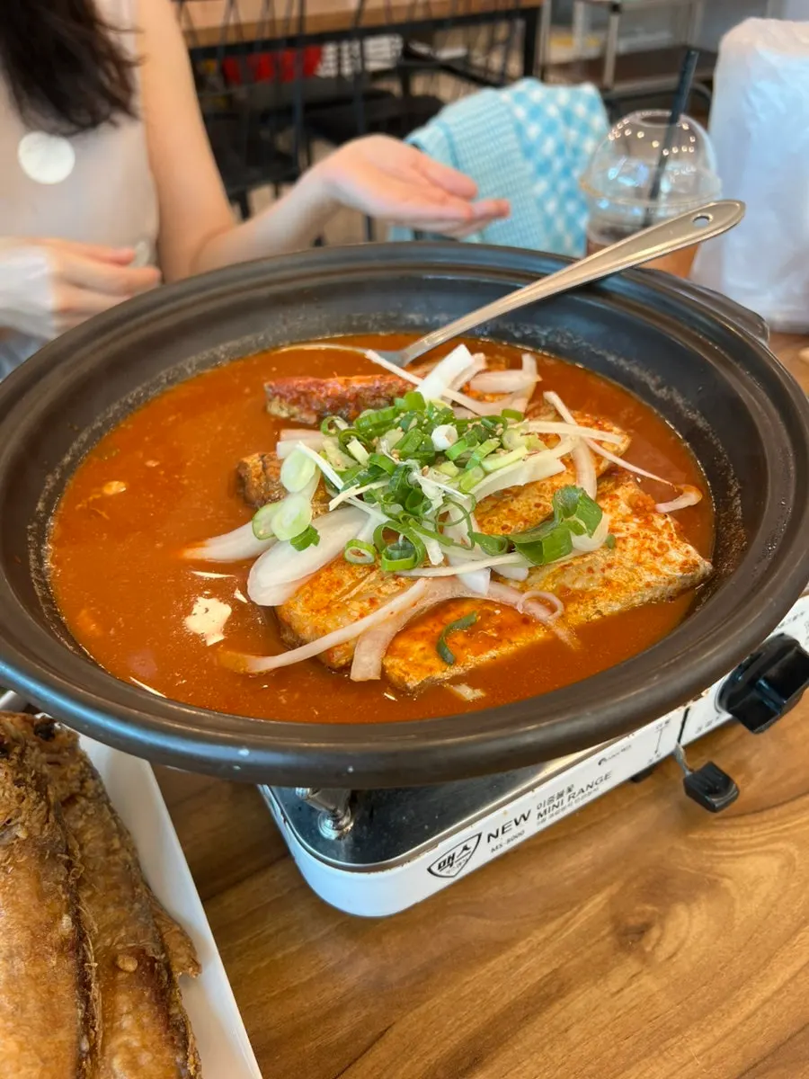 A세트 메인 요리 클로즈업