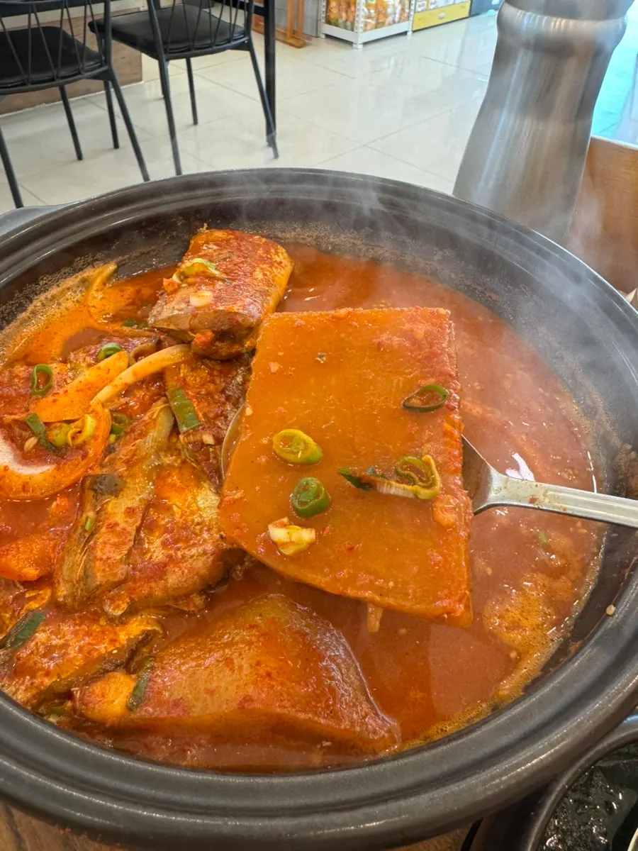 Braised hairtail simmered down further at Jejurowoon Cheonghaewon