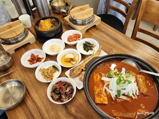 제주로운청해원 A세트 상차림