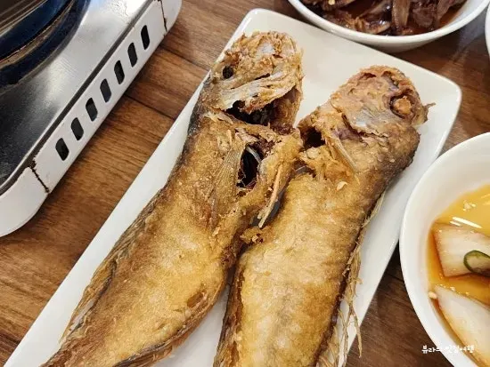 바삭하게 구운 옥돔구이